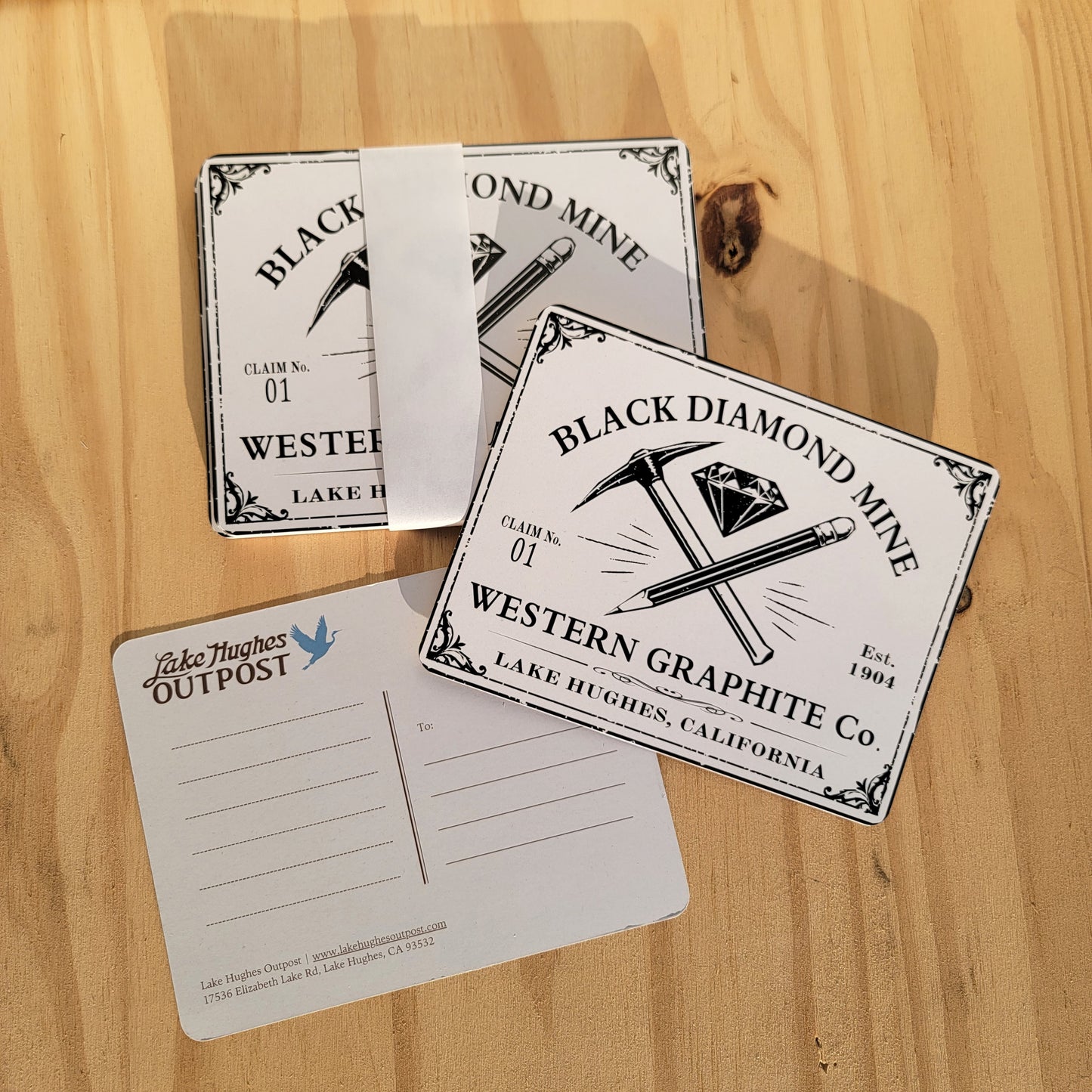 Postcard - Black Diamond Western Graphic Co