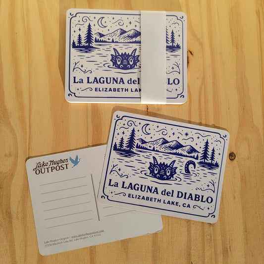 Postcard: Lake Monster La Laguna del Diablo