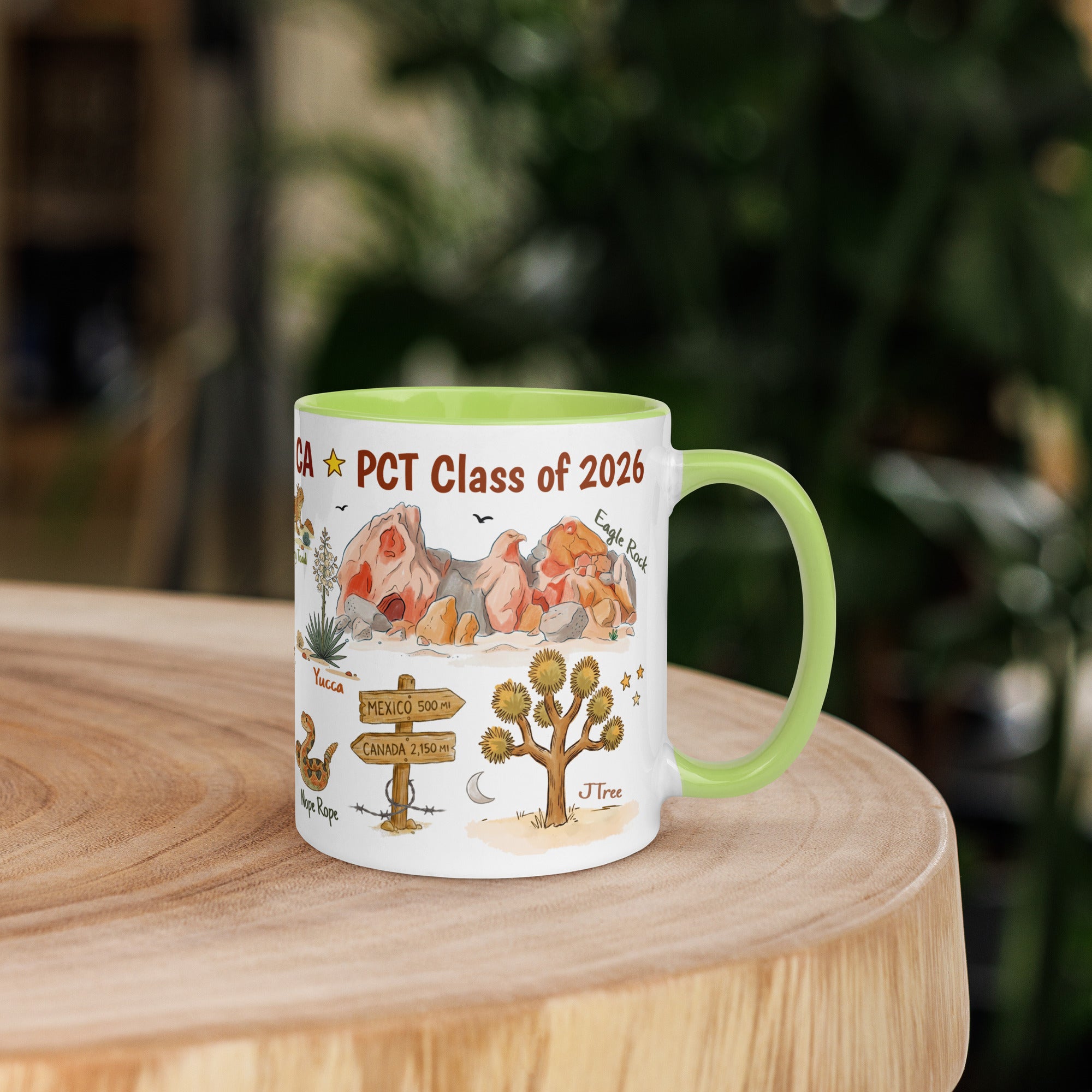 1st 500 Miles - PCT Class of 2026 - 11oz Ceramic Mug – Lake Hughes