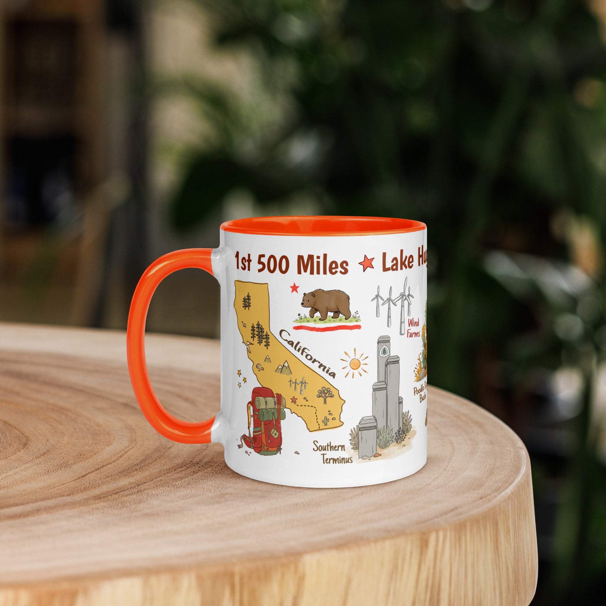 1st 500 Miles - PCT Class of 2026 - 11oz Ceramic Mug – Lake Hughes